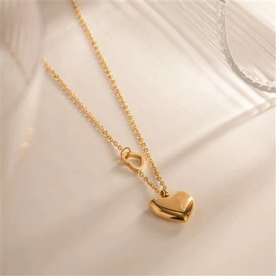 Double Heart Necklace