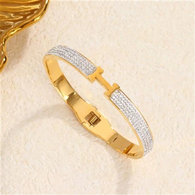 Letter Diamond Bracelet