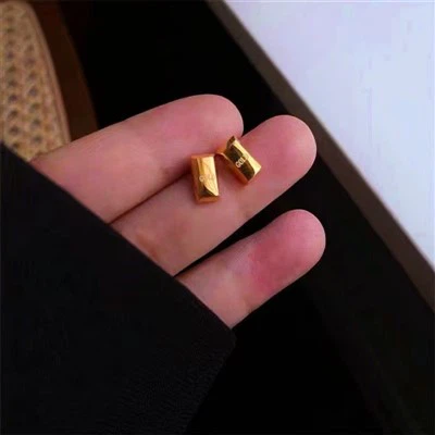 Small Gold Stud Earrings
