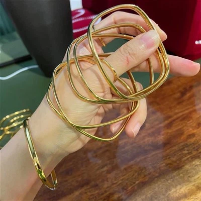 Square Bangle Bracelet
